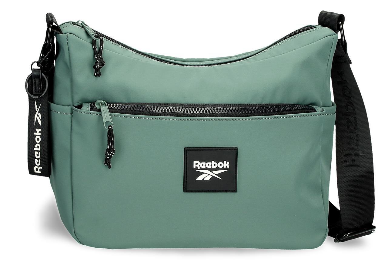 Bolsa bandolera feminina reebok elsie 25cm verde