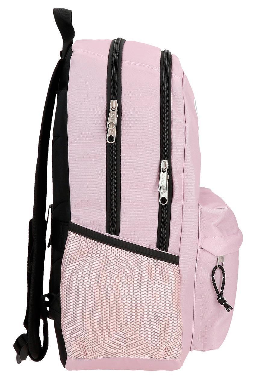 Mochila escolar de dois compartimentos Menina Reebok Boston 44cm Rosa 4/5