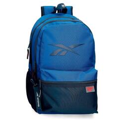 Mochila escolar  Reebok Atlantic 44cm Azul