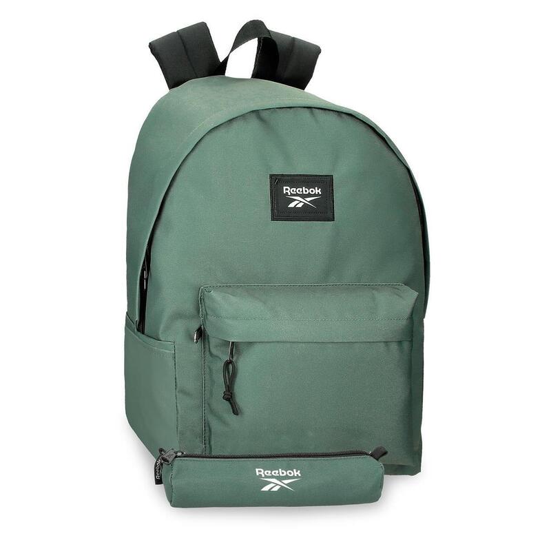 Mochila Unisex Reebok Brooklyn 45cm Verde caqui