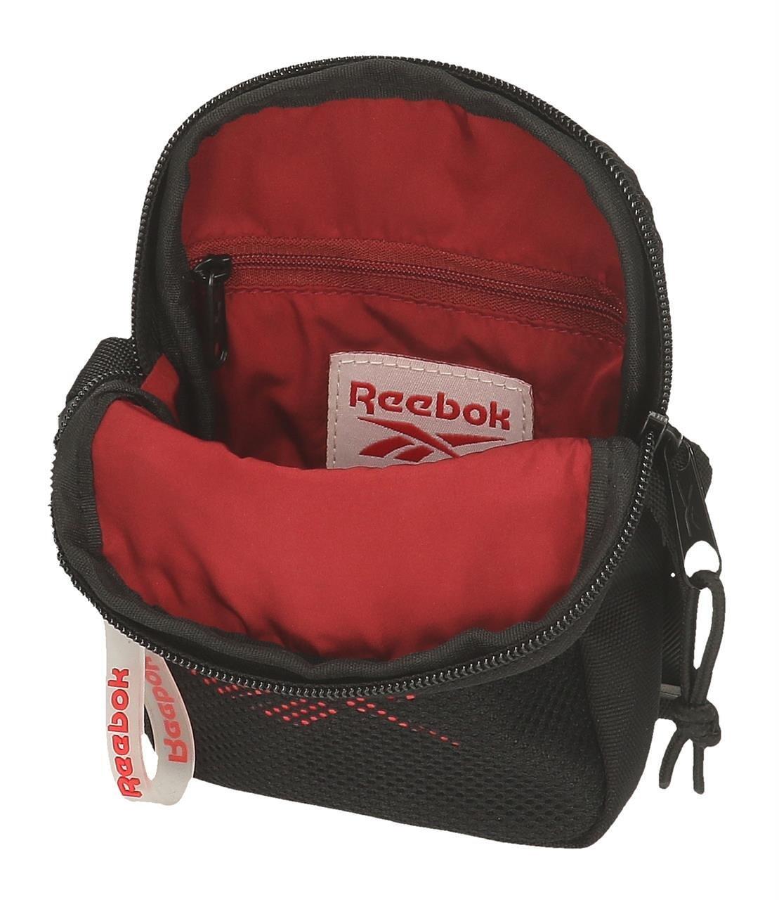 Bandolera pequeña Reebok Portland 17cm Negro 3/5