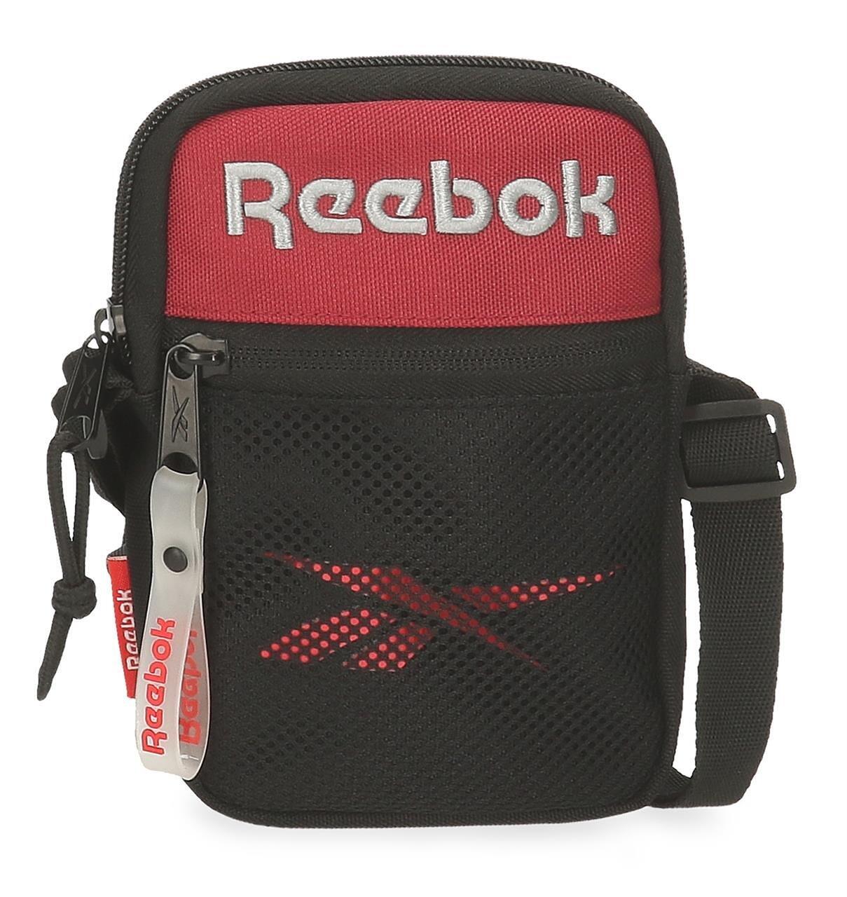 Bandolera pequeña Reebok Portland 17cm Negro 1/5
