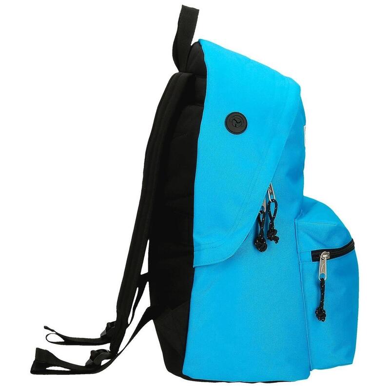 Mochila escolar Unisex Reebok Boston 44cm Azul