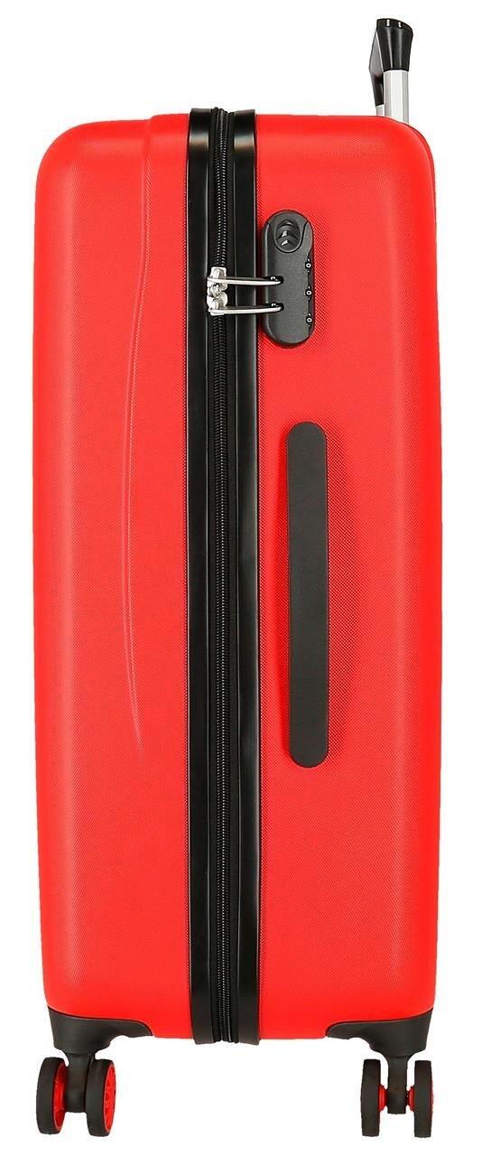 Valise moyenne ABS rigide enfant Reebok Portland 68cm 70L Rouge 5/5
