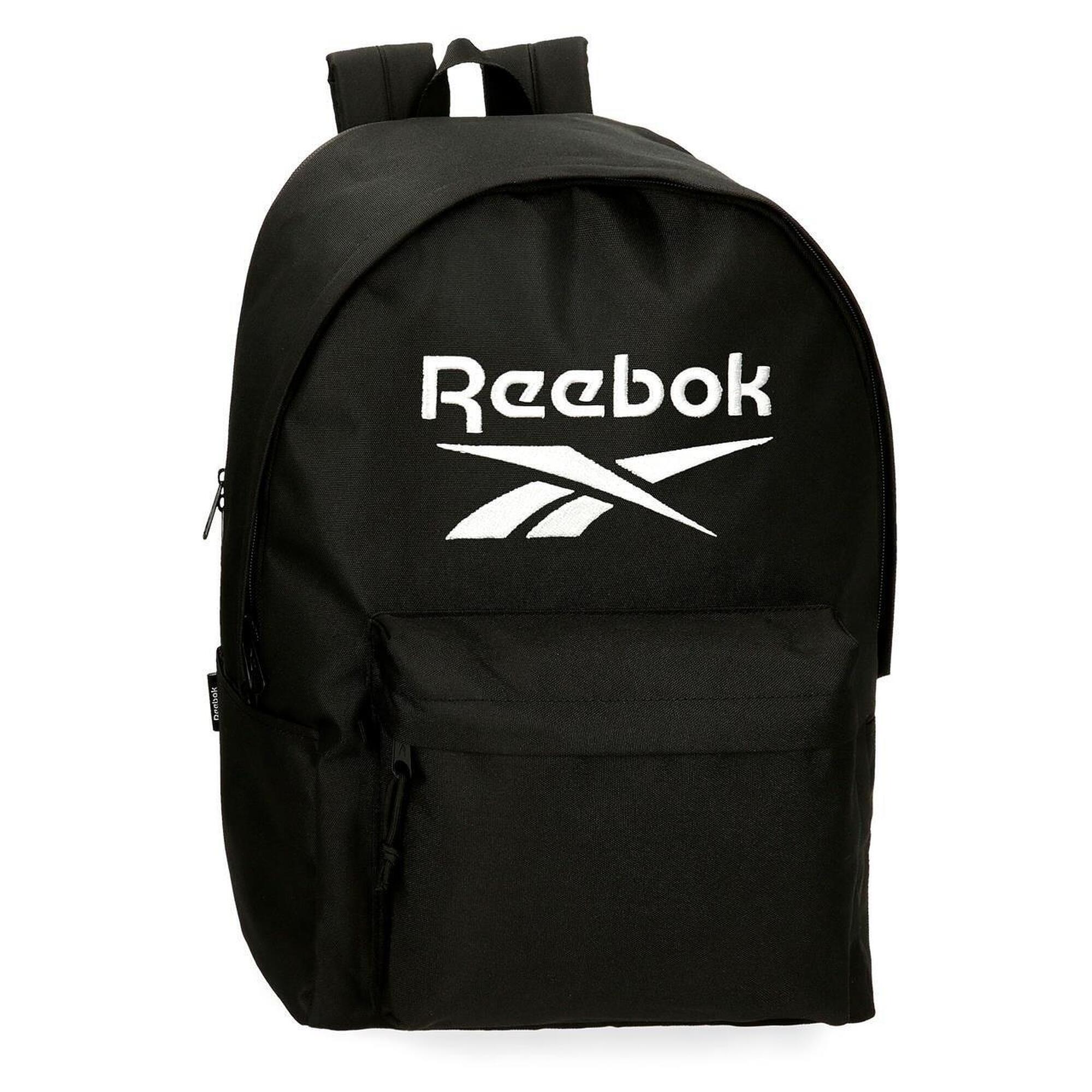 Reebok - Sac À Dos Scolaire Pour Ordinateur Unisexe Reebok Boston 44cm Noir - Sac À Dos - Noir - 24 L - Decathlon