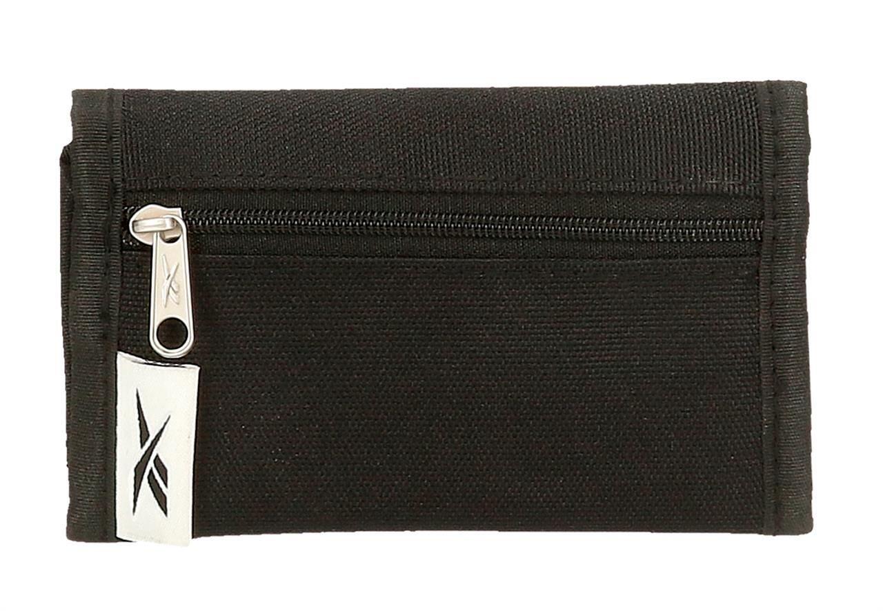 Carteira com porta-moedas Unisex Reebok Boston Preto 3/5