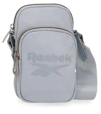 Borsa a tracolla porta cellulare donna Reebok Annabel 17cm Azzurro chiaro
