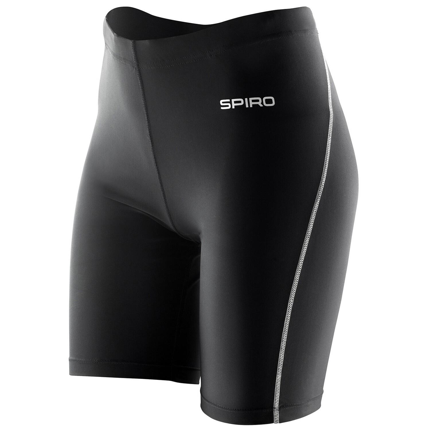 Spiro Womens/Ladies Bodyfit Base Layer Shorts