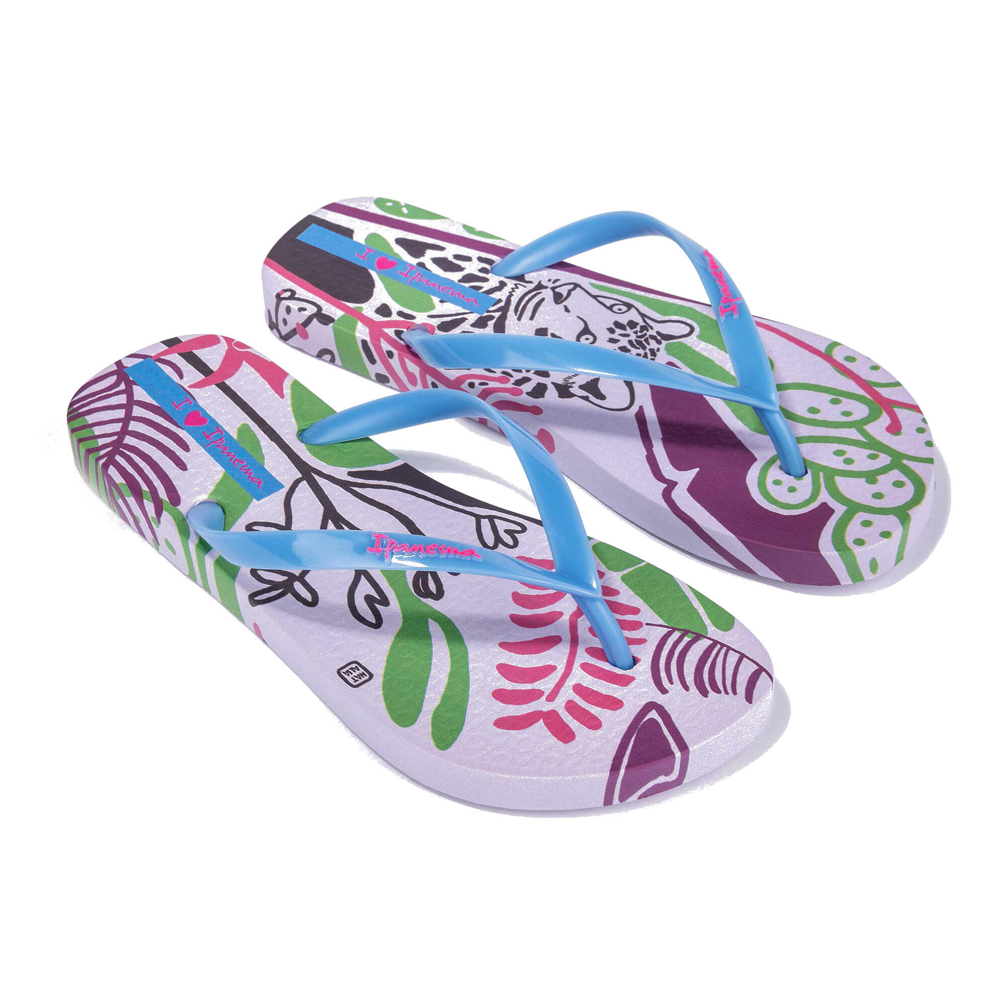 Ipanema - Tongs Femme Ipanema Graffiti Iii - Tongs - Bleu - 39/42 - Decathlon