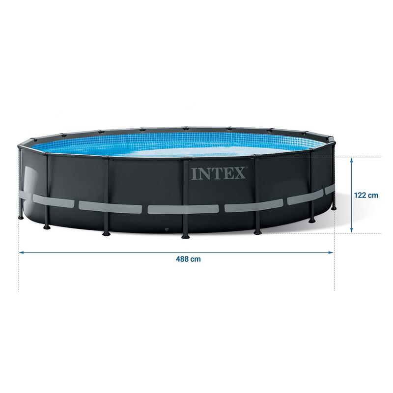 Basen stelażowy do ogrodu Intex Ultra XTR Frame Pools 488 x 122 cm zestaw 11w1