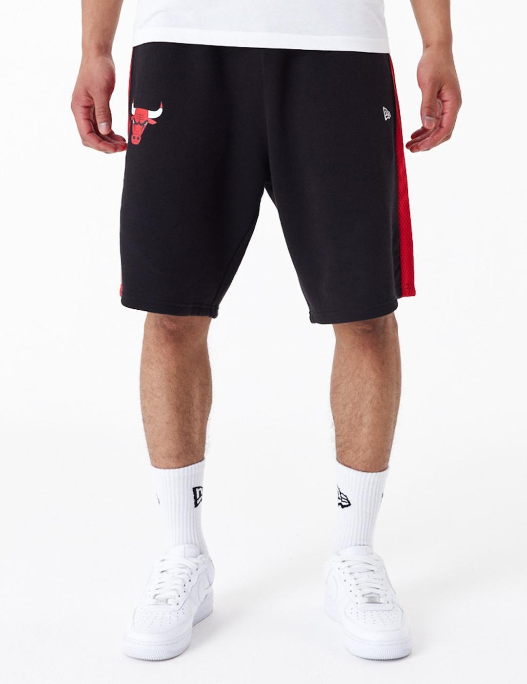 Pantaloni Corti New Era Nba Mesh Panel Os Shorts Chibul  Blkfdr Adulto 7/7