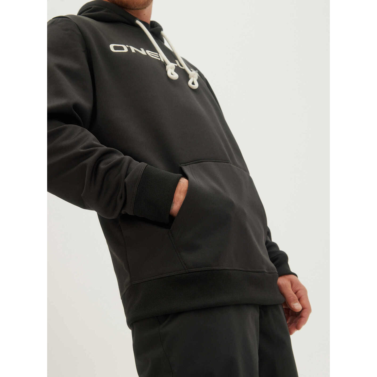 Cappuccio O'Neill Rutile Hooded Fleece, Nero, Uomini 4/5