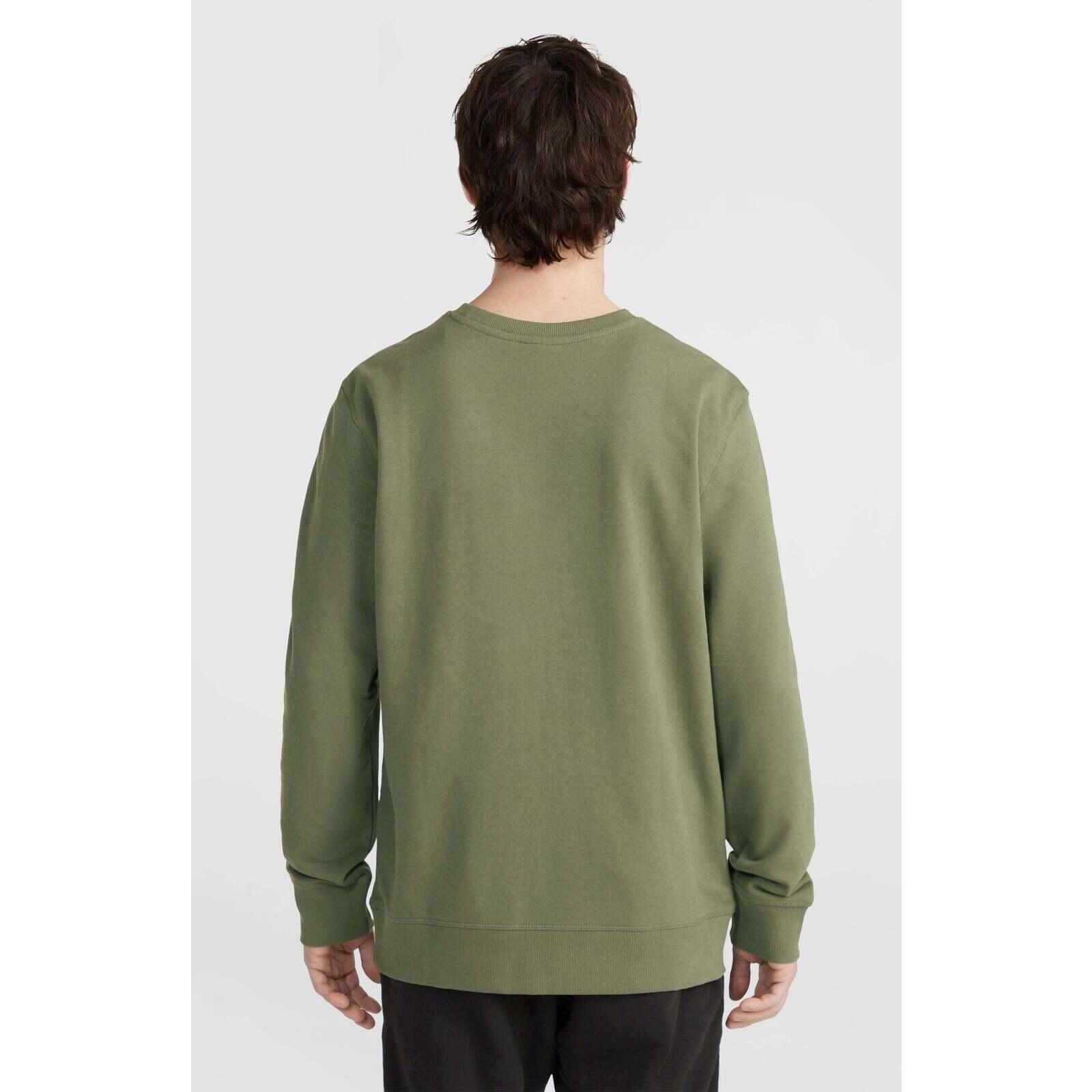 Chemisier O'Neill Logo Crew Sweatshirt, Vert, Hommes 2/5
