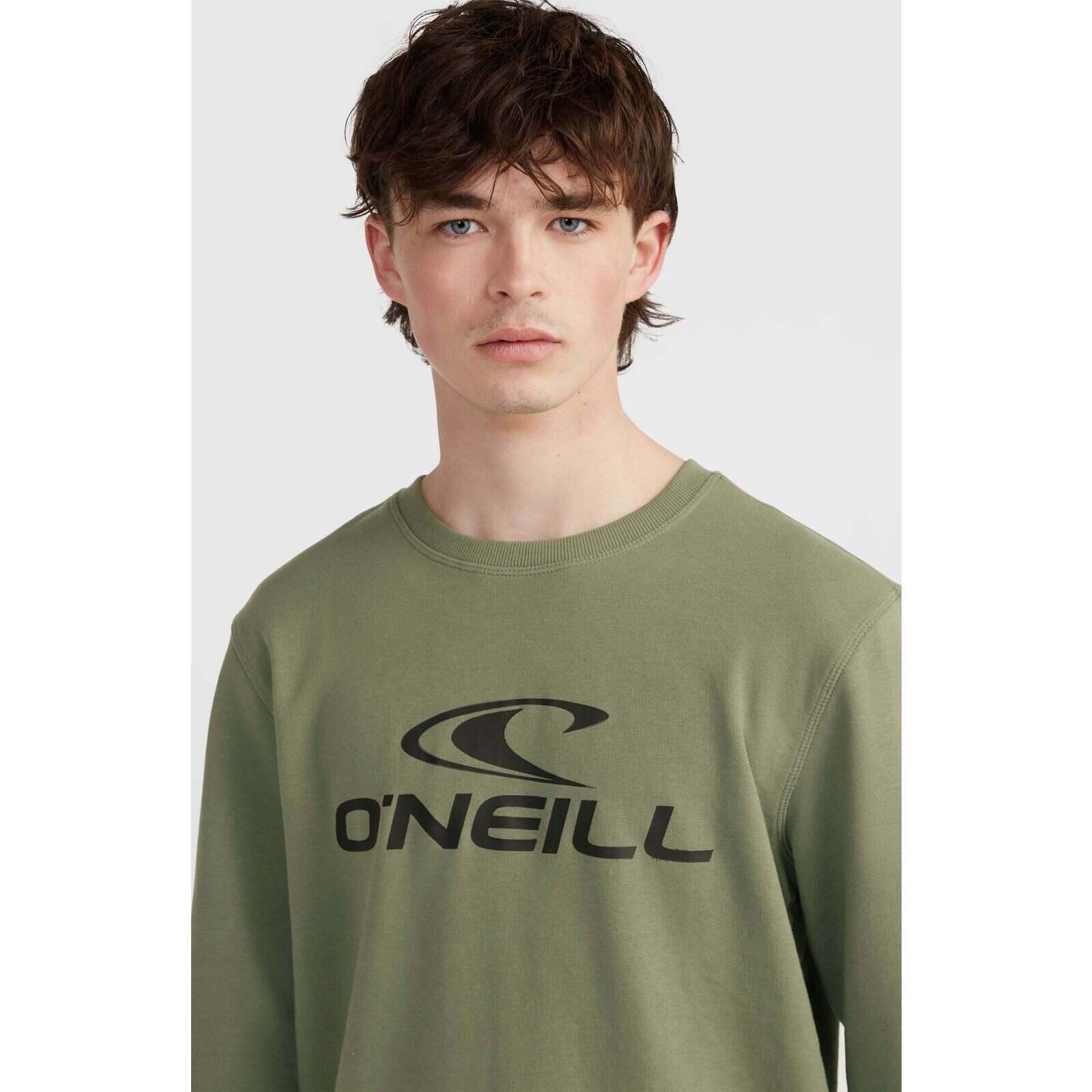 Chemisier O'Neill Logo Crew Sweatshirt, Vert, Hommes 5/5