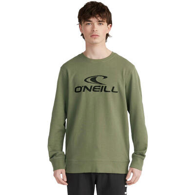 Blouse o'neill logo crew sweatshirt, groen, mannen