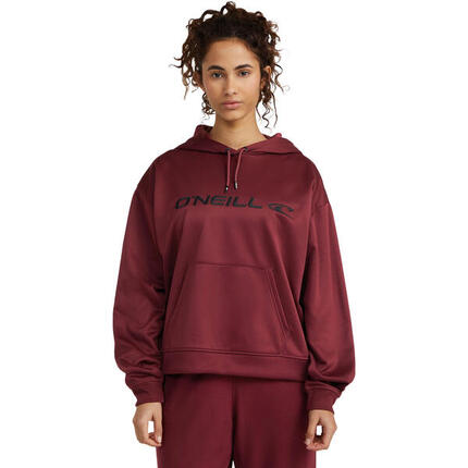 Haube O'Neill Rutile Hoodie Fleece, Rot, Damen