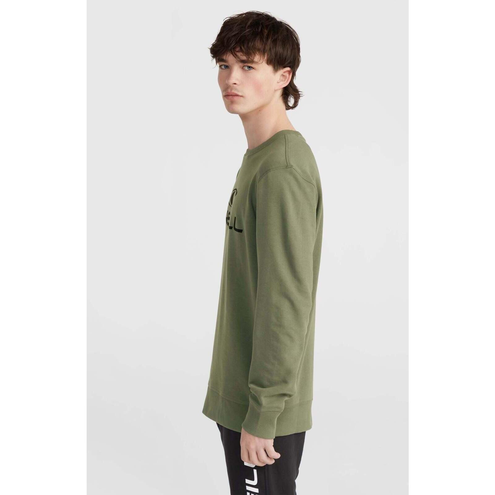 Chemisier O'Neill Logo Crew Sweatshirt, Vert, Hommes 4/5