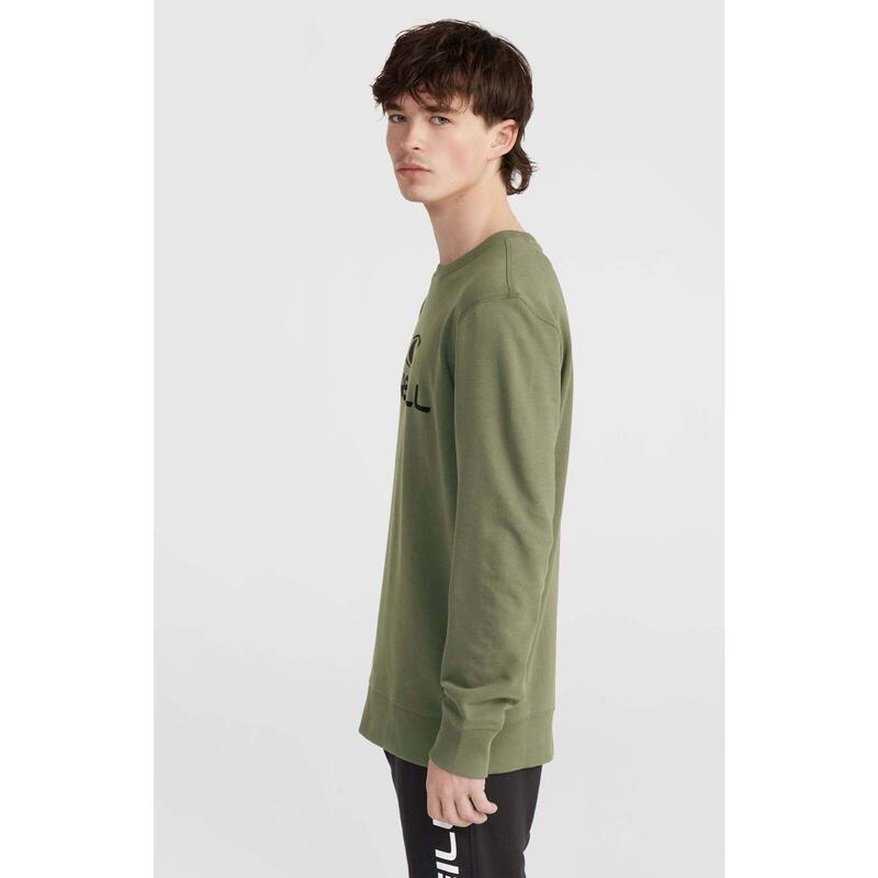 Bluza barbati O'Neill Logo Crew Sweatshirt, Verde