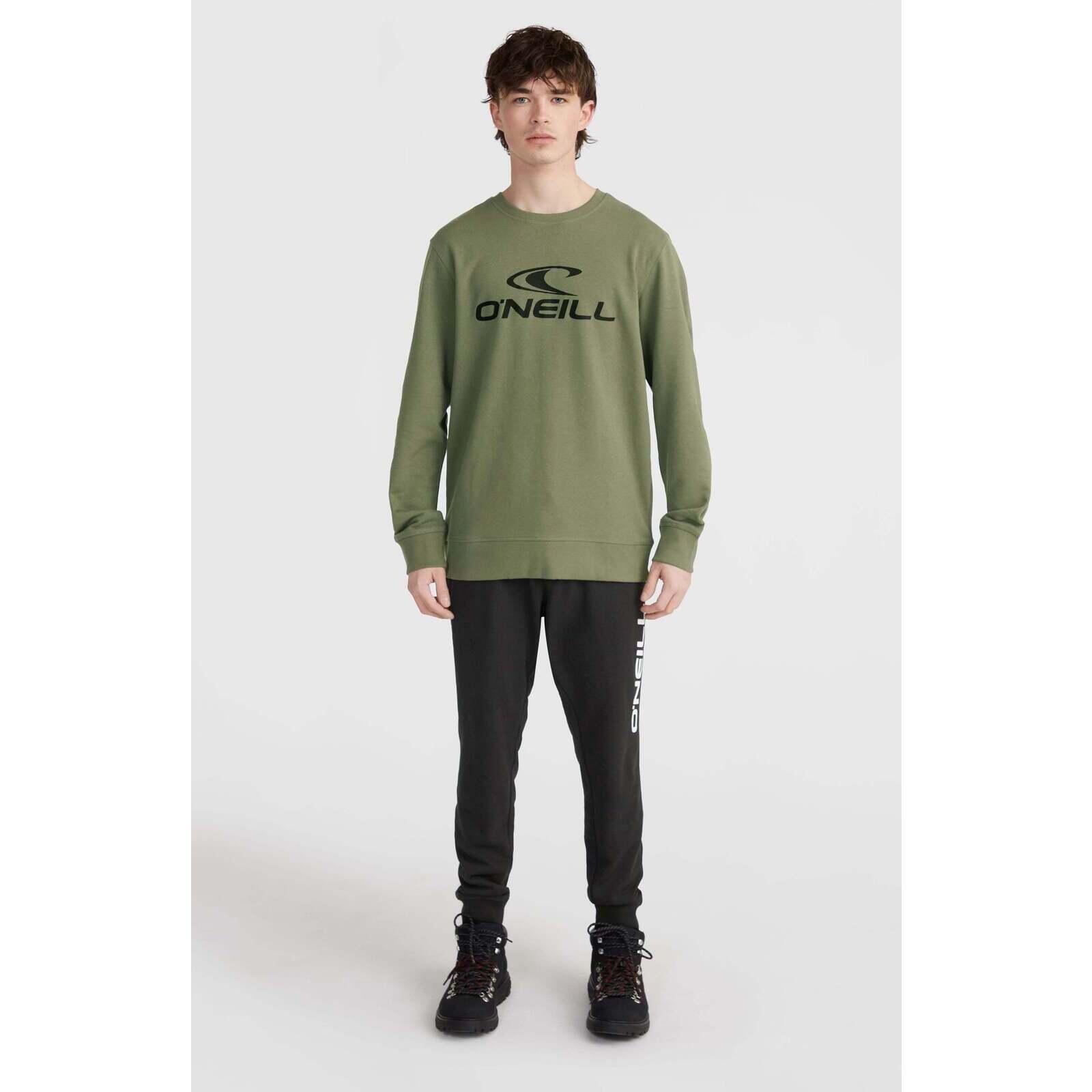 Chemisier O'Neill Logo Crew Sweatshirt, Vert, Hommes 3/5