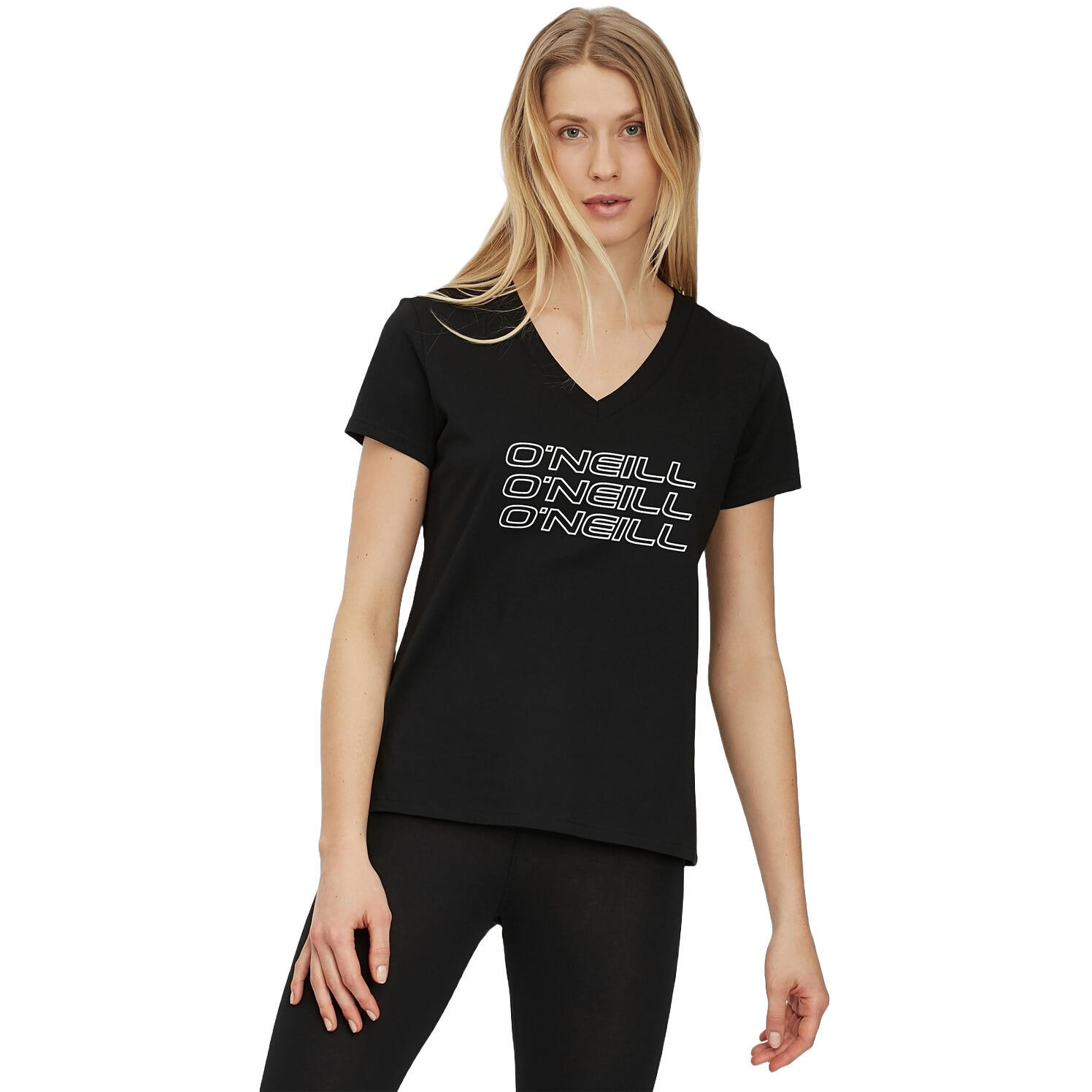 Maglietta O'Neill Triple Stack, Nero, Donne 1/5
