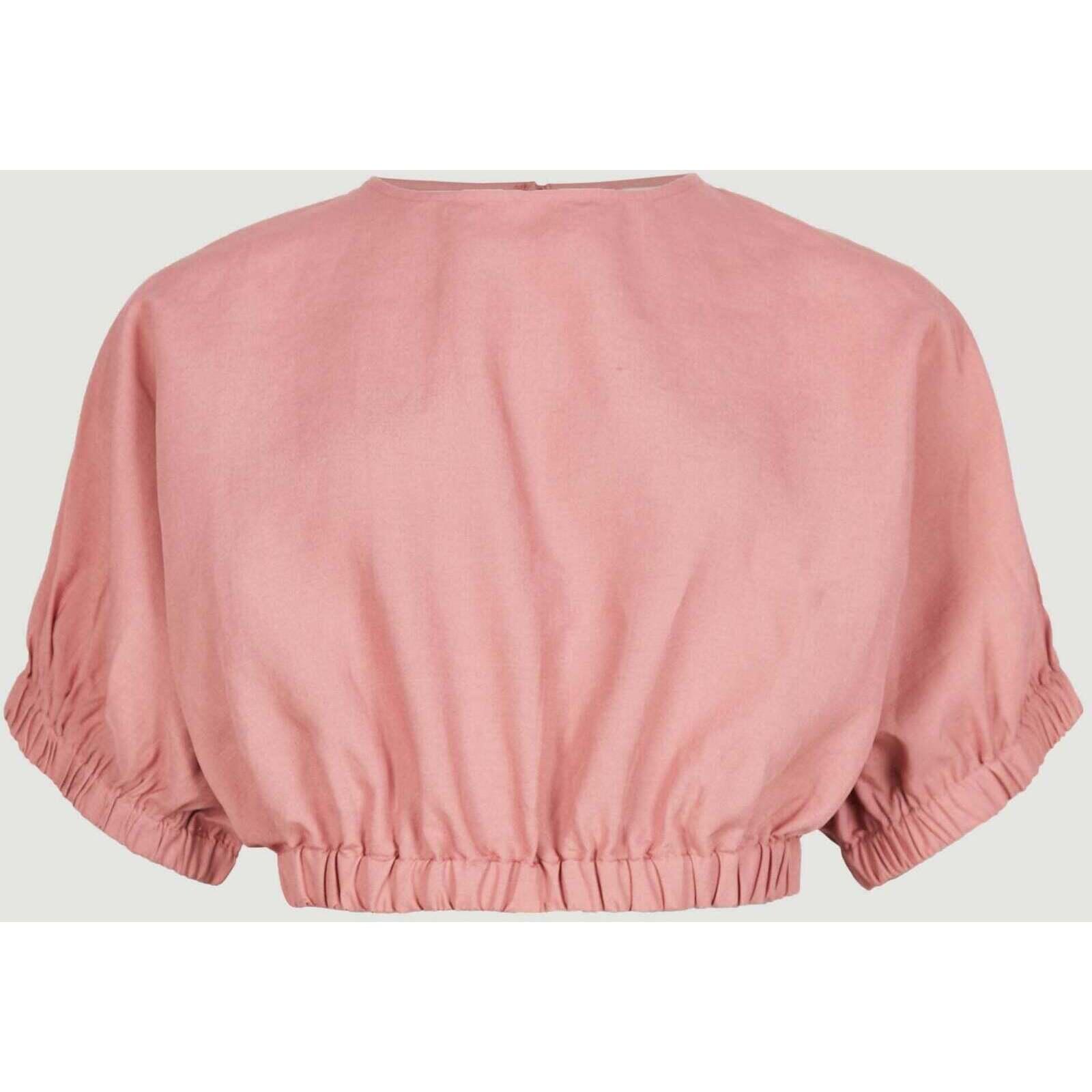 T-shirt O'Neill Tidda Woven Top, Rose, Femmes 5/5