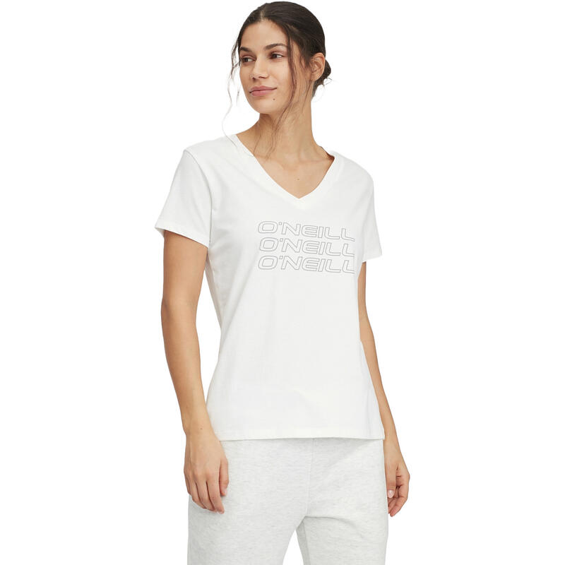 T-shirt O'Neill Triple Stack, Blanc, Femmes