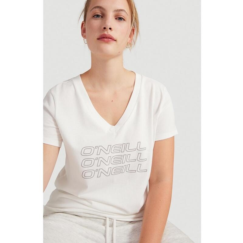 T-shirt O'Neill Triple Stack, Blanc, Femmes