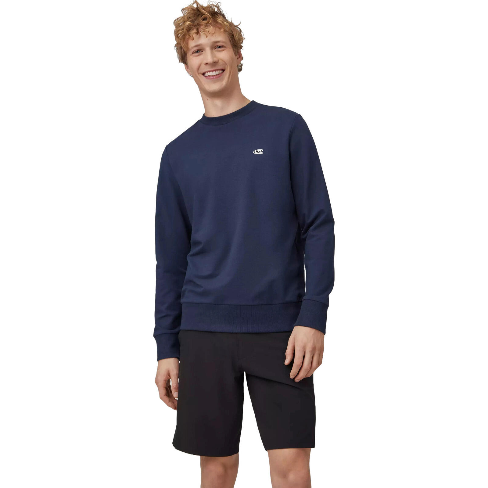 Camisola o'neill jack's wave crew, azul, homens