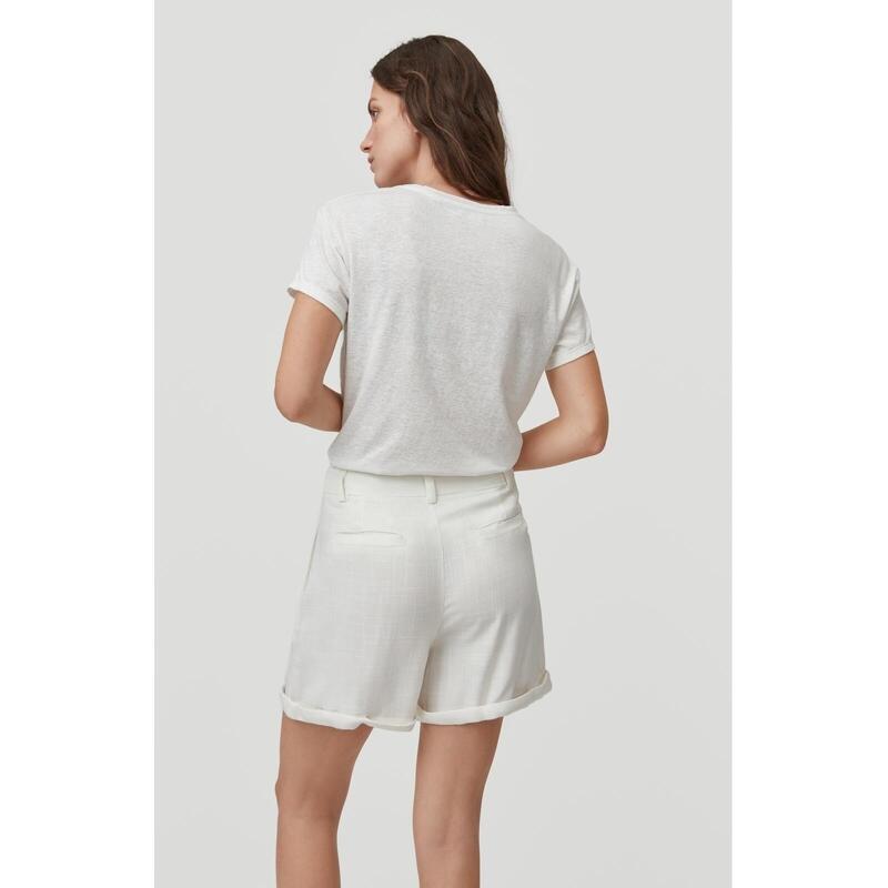 Pantaloni scurti femei O'Neill Essentials, Alb