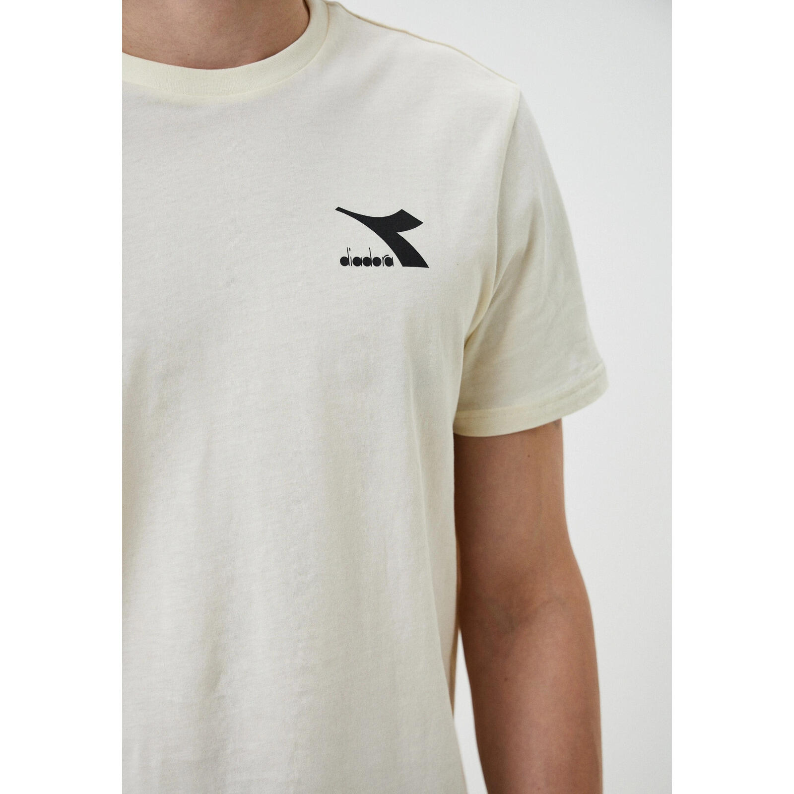 T-shirt Diadora SS Core, Blanc, Hommes 3/4