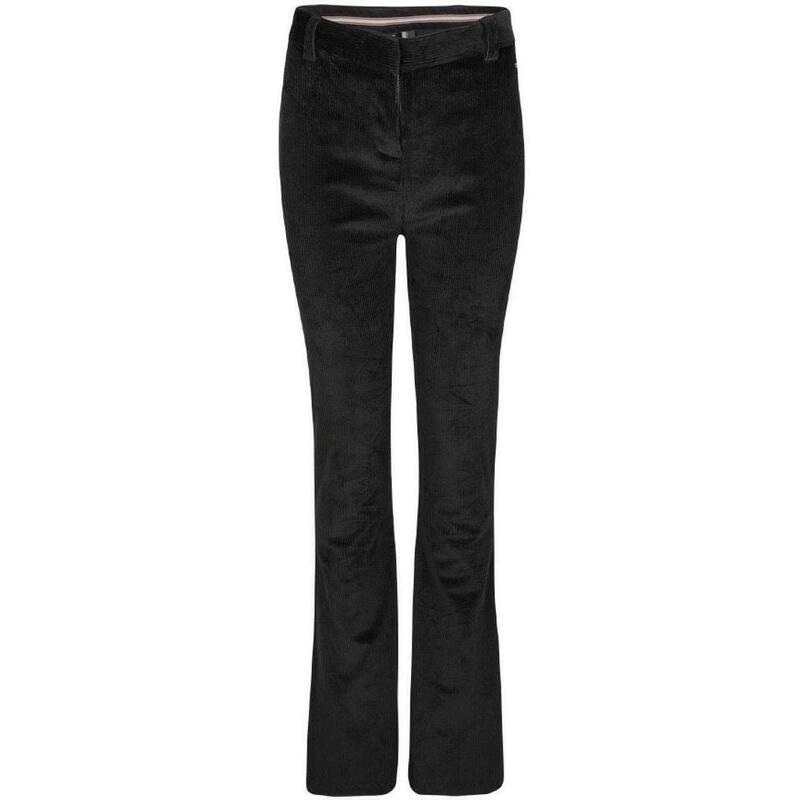 Pantaloni femei O'Neill Ribbed Velour, Negru