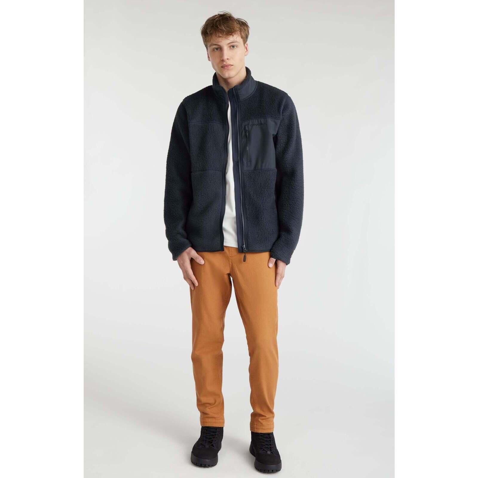 Giacca O'Neill High Pile Full Zip Fleece, Blu, Uomini 3/7