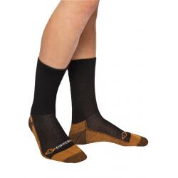 男裝銅原素壓力短襪 US8-11 - 黑色