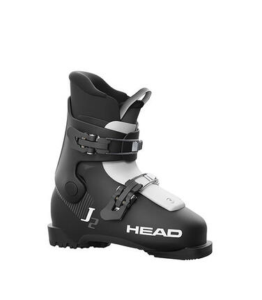 Head J2 Zwarte Skischoenen voor Jongens