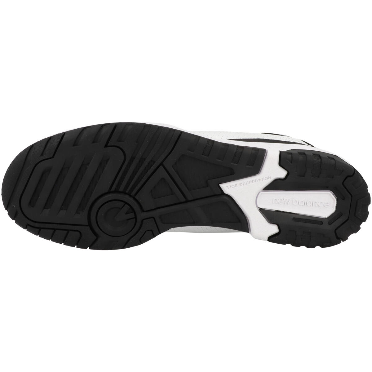 Sneakers New Balance 550 Bianche e Nere da Uomo 5/7