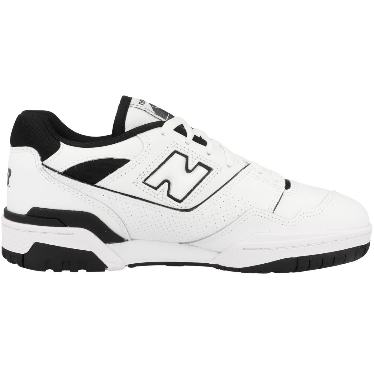 Sneakers New Balance 550 Bianche e Nere da Uomo 3/7
