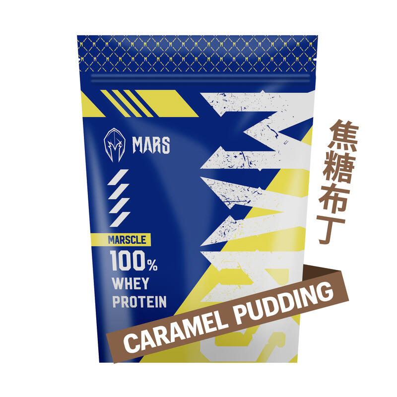 Whey Protein Concentrate 900g - Caramel Pudding Flavor