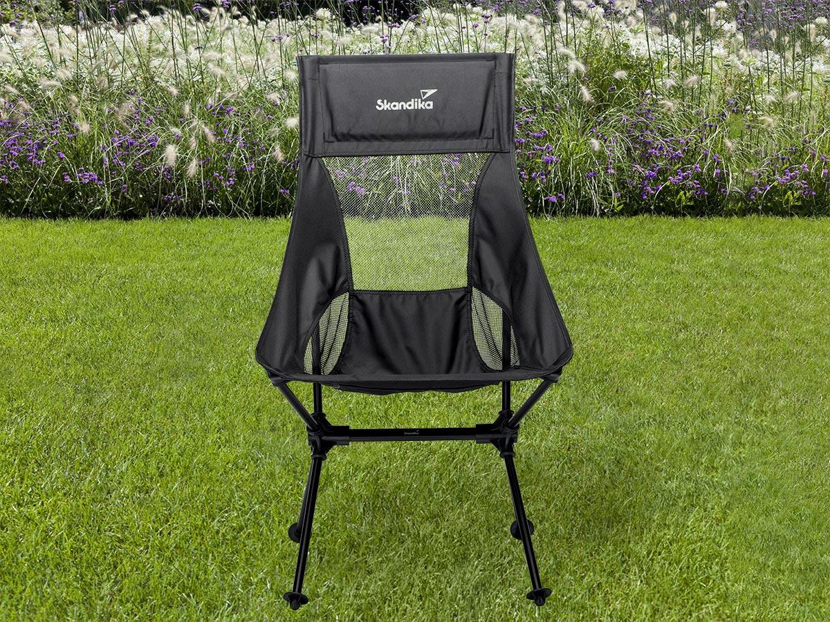 Set van 2 x Campingstoel Compact - opvouwbaar, stabiel, licht, gepolsterd 2/8