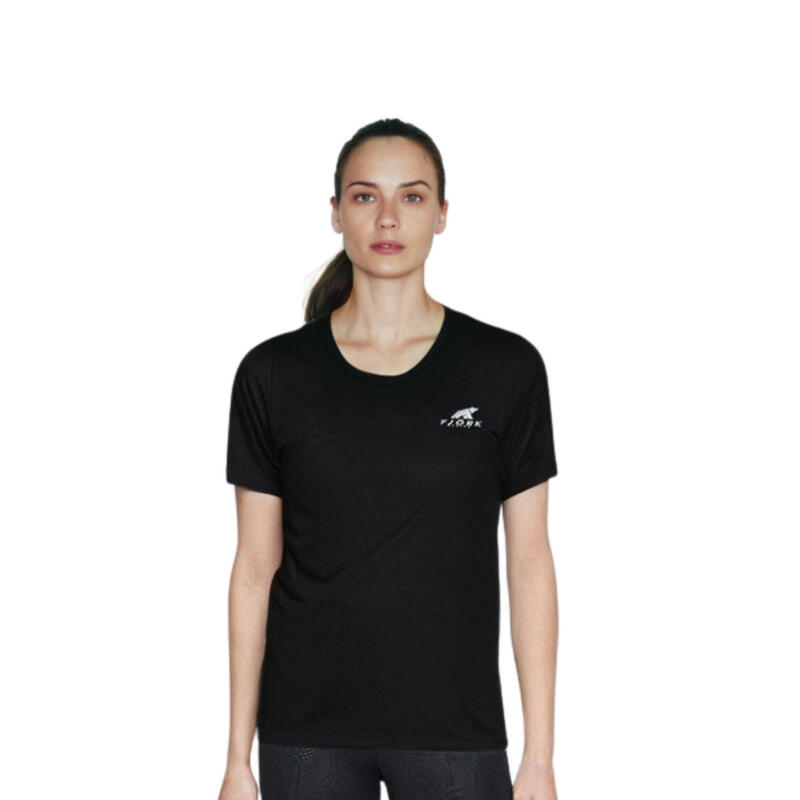 T-shirt de trekking en mérinos Femme