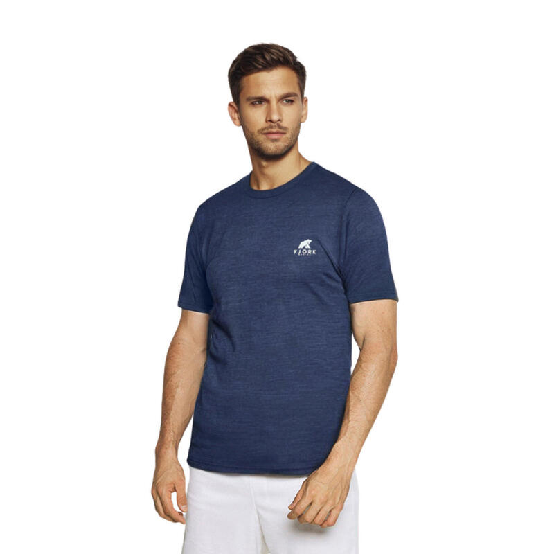 Camiseta trekking hombre merino