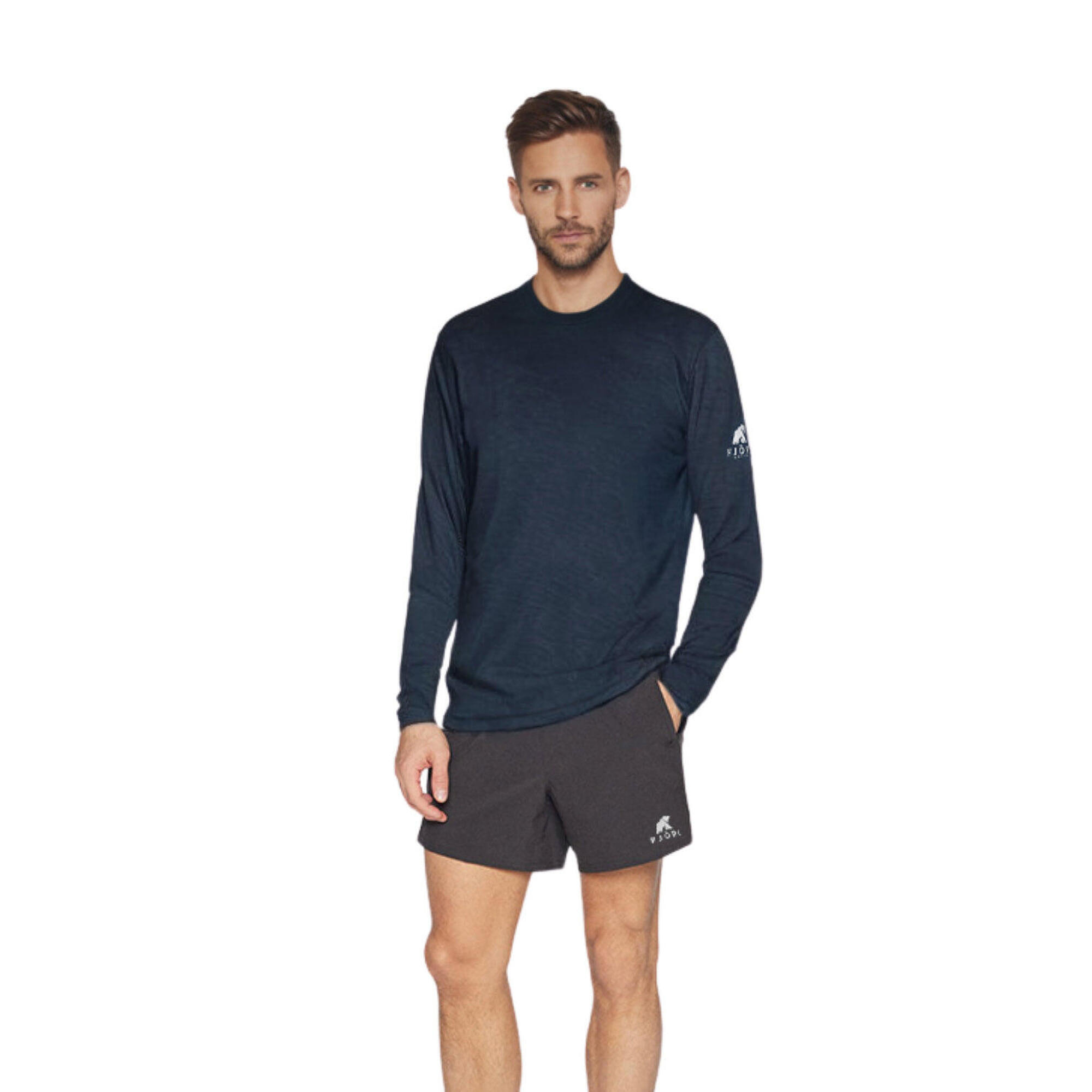 Men's 100% merino wool long-sleeved T-shirt - Finn 210