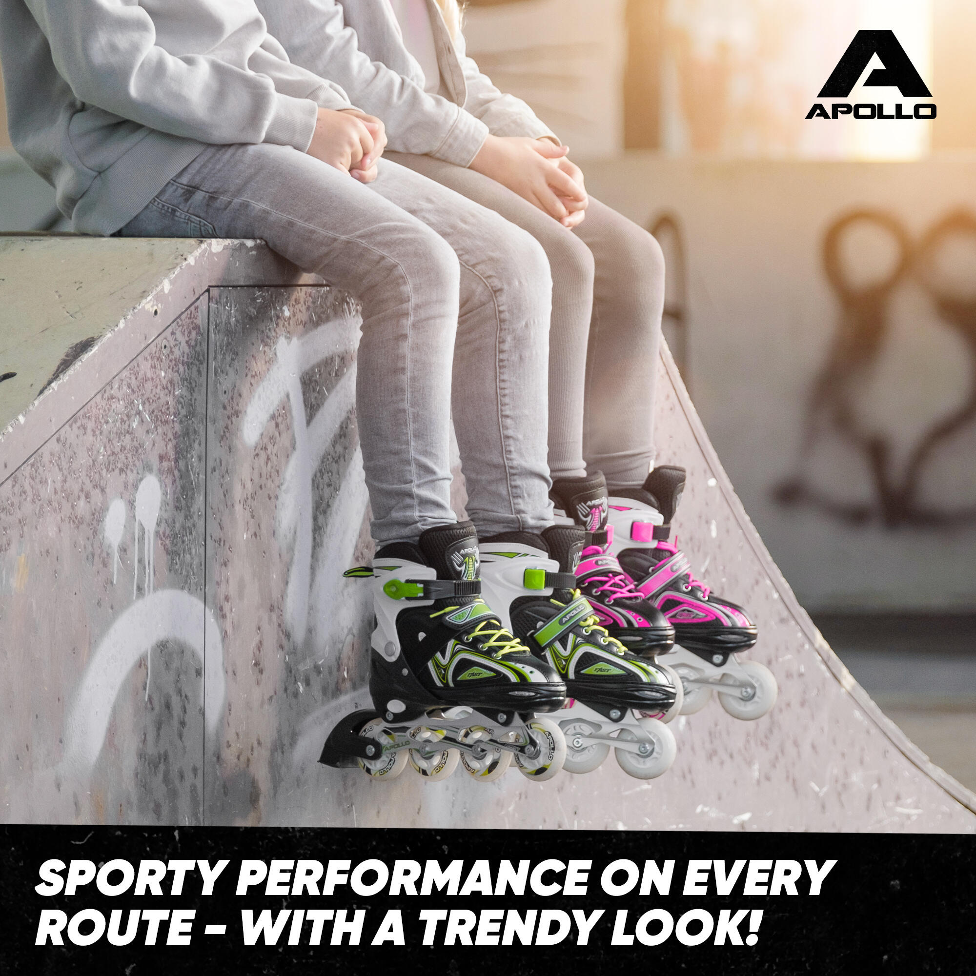 Super Blades X Pro Inlineskates, LED wielen, verstelbaar - Roze - L (39/42) 6/7