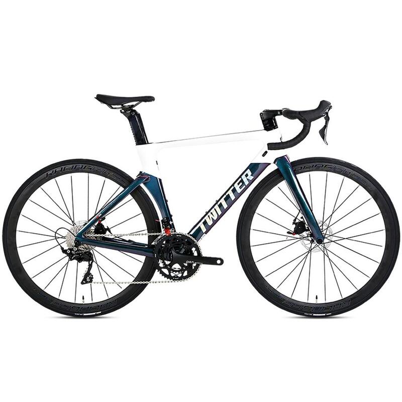 AURORA-Disc Carbon Fiber Rival-22s Road Bike - White