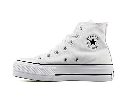 Women's Converse Lift High Top White sneakers 7/7