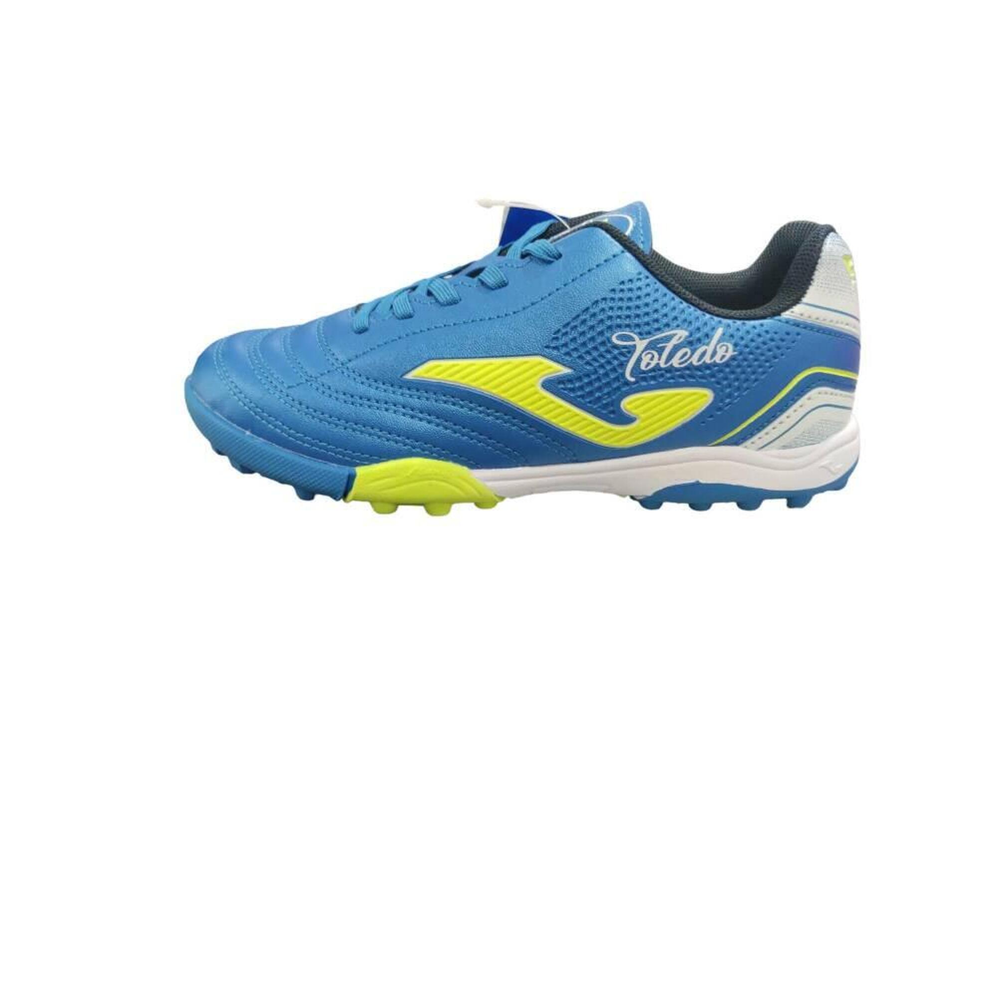 Ghete fotbal copii Joma Toledo Jr TF albastru