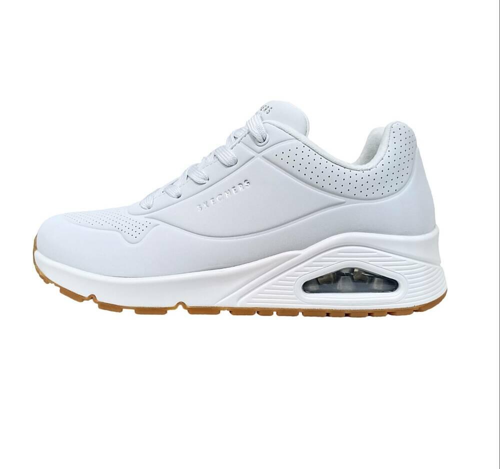 Chaussures Lifestyle Skechers Uno Stand On Air Rose Femme 7/7