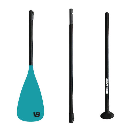 Pagaie - Be Wave bleu foncé pour stand up paddle