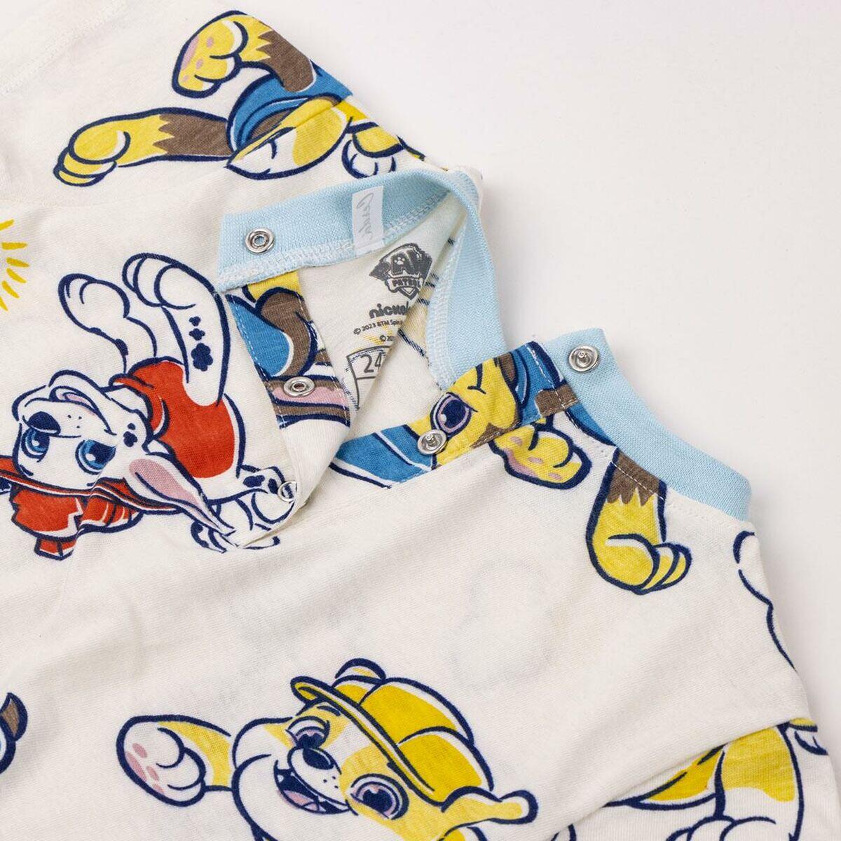 Kurzarm-T-Shirt The Paw Patrol Beige 5/5