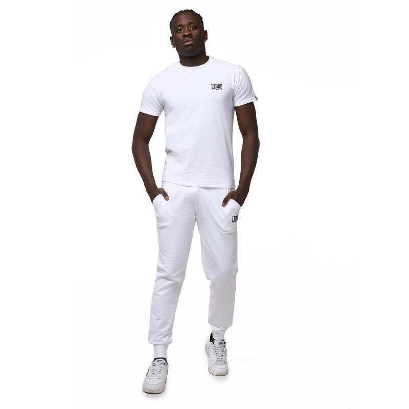 Pantalón deportivo de hombre Leone Basic con puños