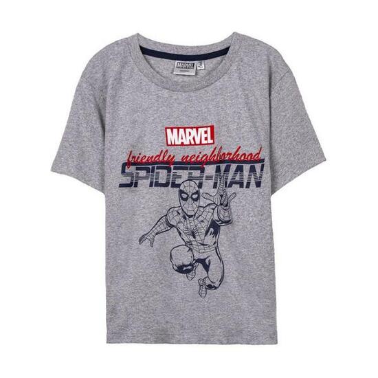 Koszulka z krótkim rękawem Spider-Man Szary